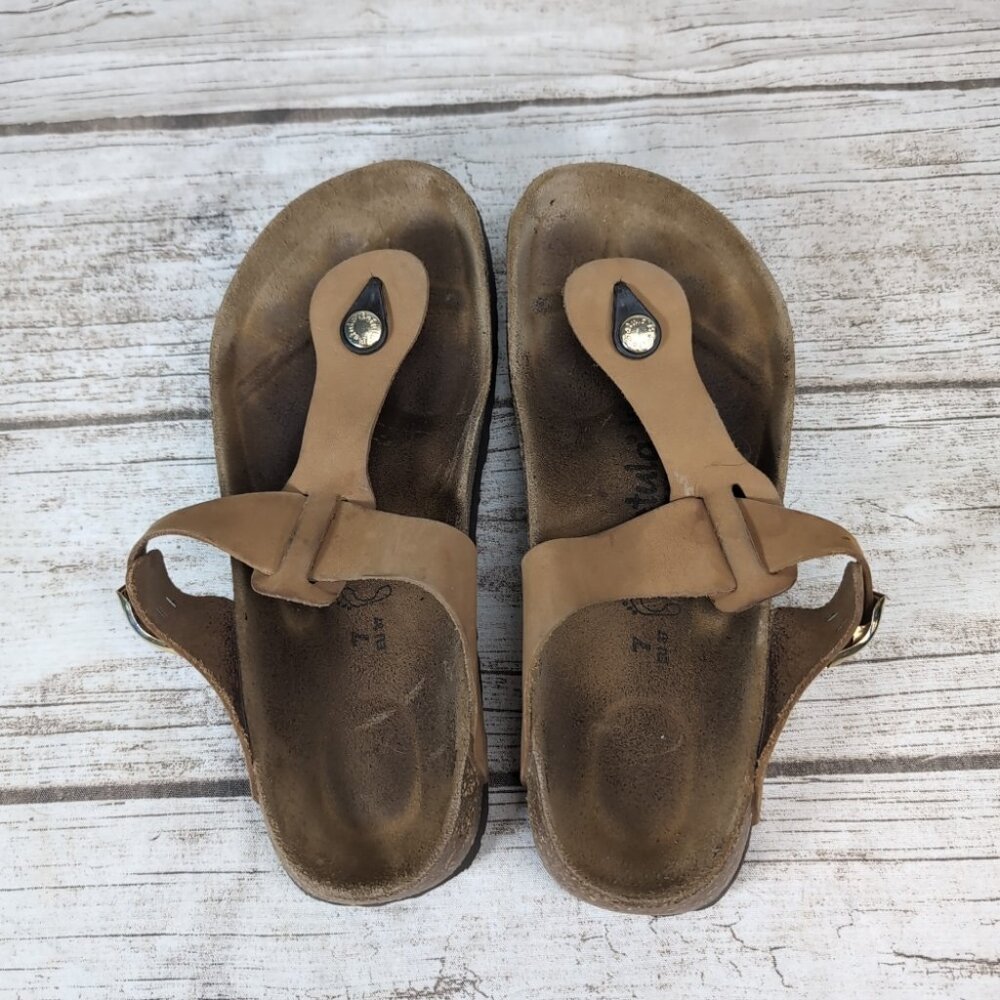 Betula Birkenstock Gizeh Sandals Women Size 7 - Picture 2 of 6